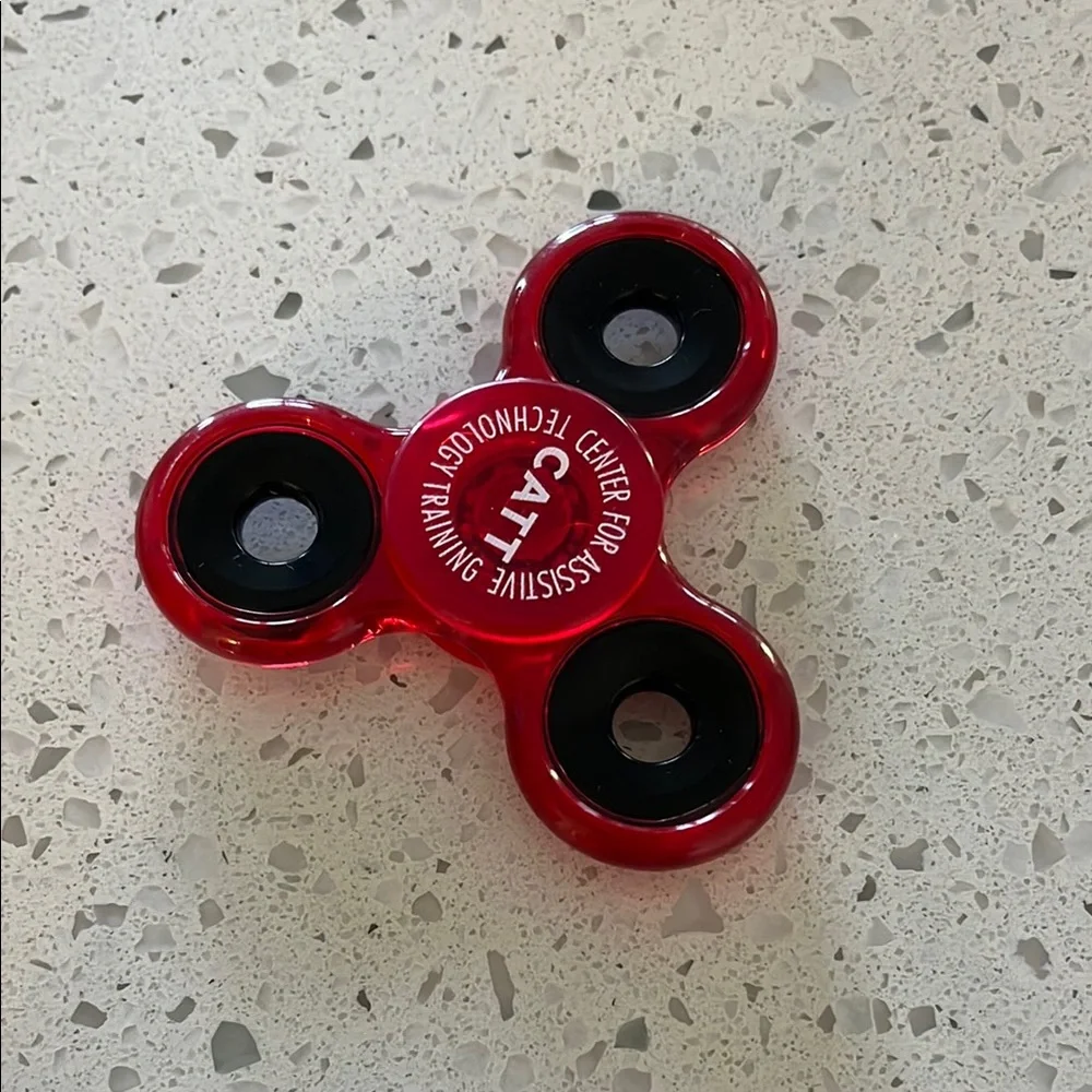 Red Fidget Spinner - Picture 1 of 1